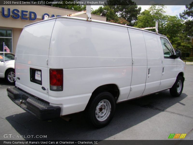 Oxford White / Medium Flint 2003 Ford E Series Van E150 Commercial