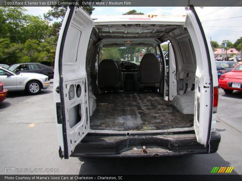 Oxford White / Medium Flint 2003 Ford E Series Van E150 Commercial