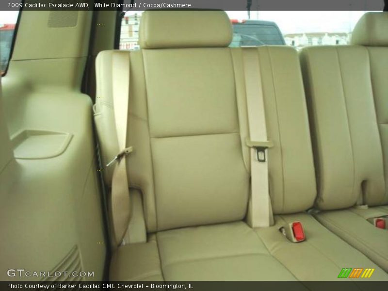 White Diamond / Cocoa/Cashmere 2009 Cadillac Escalade AWD