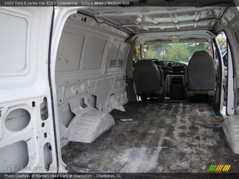 Oxford White / Medium Flint 2003 Ford E Series Van E150 Commercial