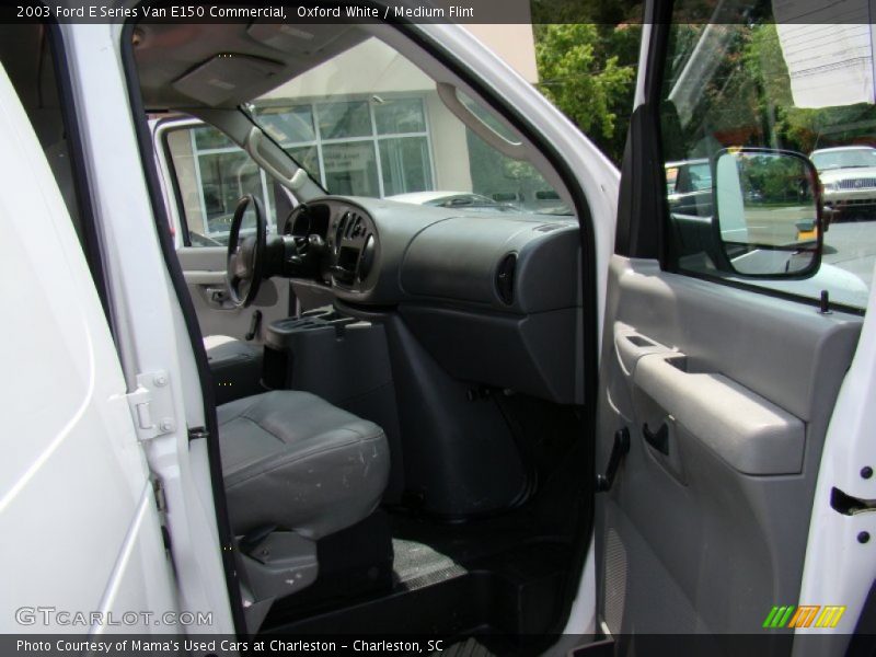 Oxford White / Medium Flint 2003 Ford E Series Van E150 Commercial