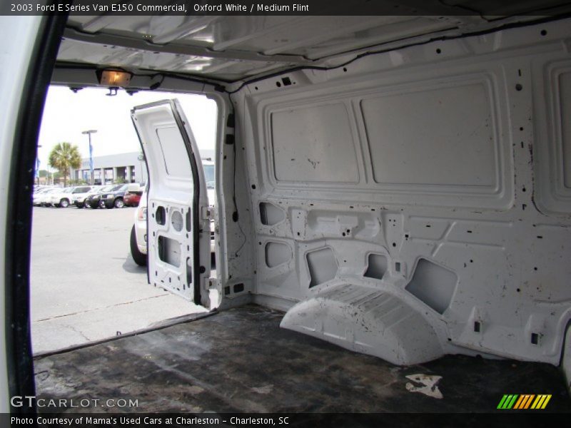 Oxford White / Medium Flint 2003 Ford E Series Van E150 Commercial