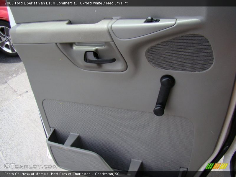 Oxford White / Medium Flint 2003 Ford E Series Van E150 Commercial