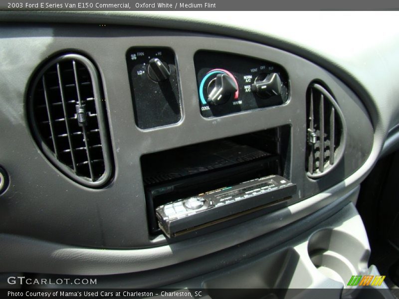 Oxford White / Medium Flint 2003 Ford E Series Van E150 Commercial