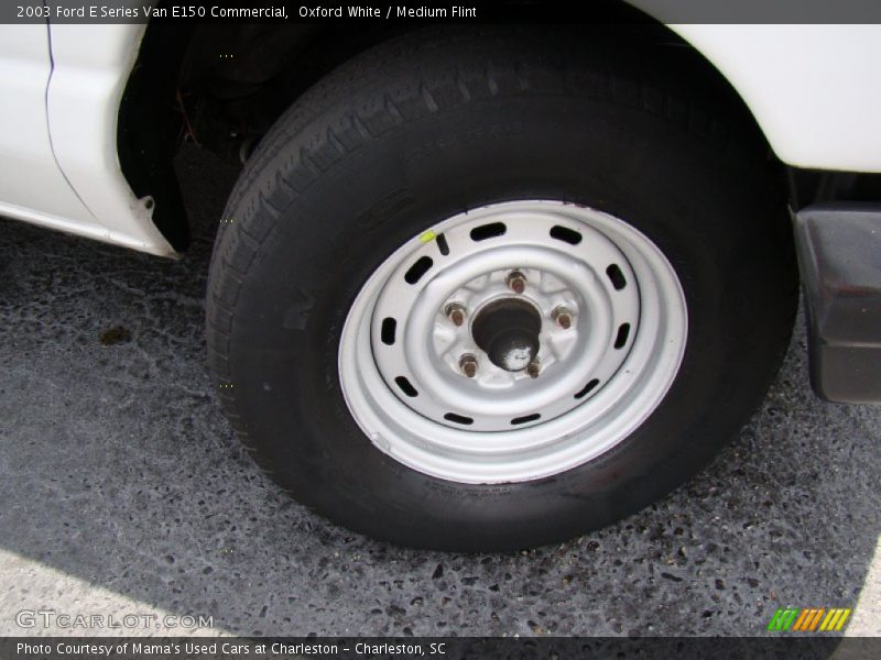 Oxford White / Medium Flint 2003 Ford E Series Van E150 Commercial