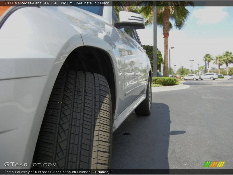 Iridium Silver Metallic / Black 2011 Mercedes-Benz GLK 350