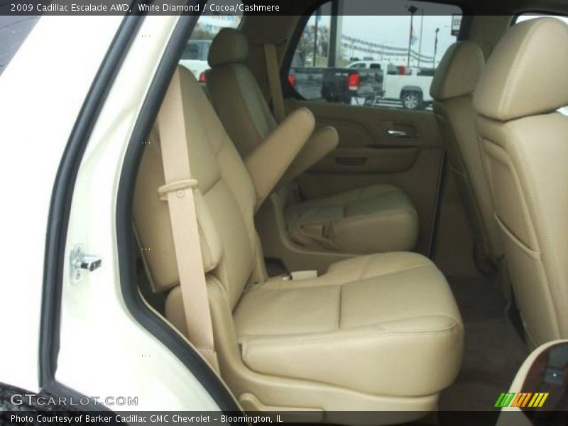 White Diamond / Cocoa/Cashmere 2009 Cadillac Escalade AWD