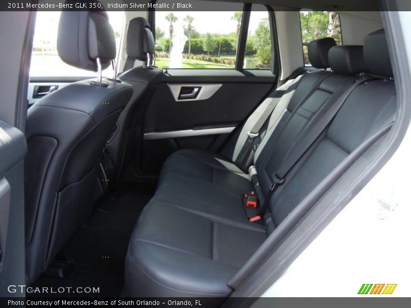 Iridium Silver Metallic / Black 2011 Mercedes-Benz GLK 350