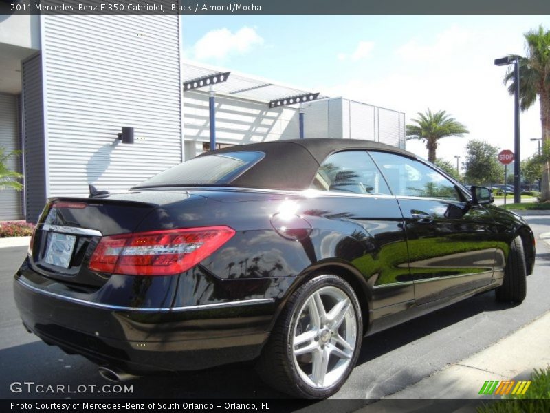 Black / Almond/Mocha 2011 Mercedes-Benz E 350 Cabriolet