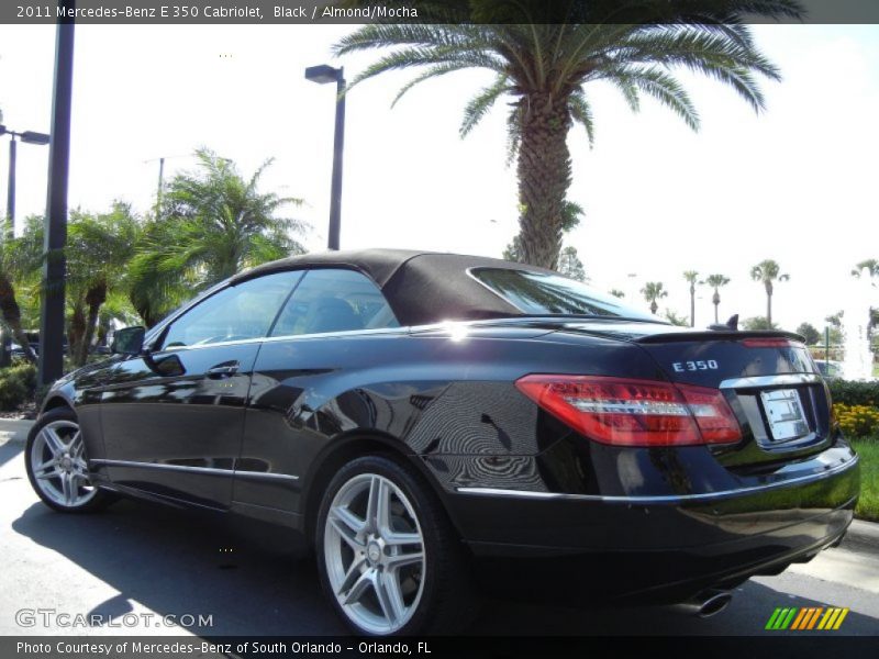 Black / Almond/Mocha 2011 Mercedes-Benz E 350 Cabriolet