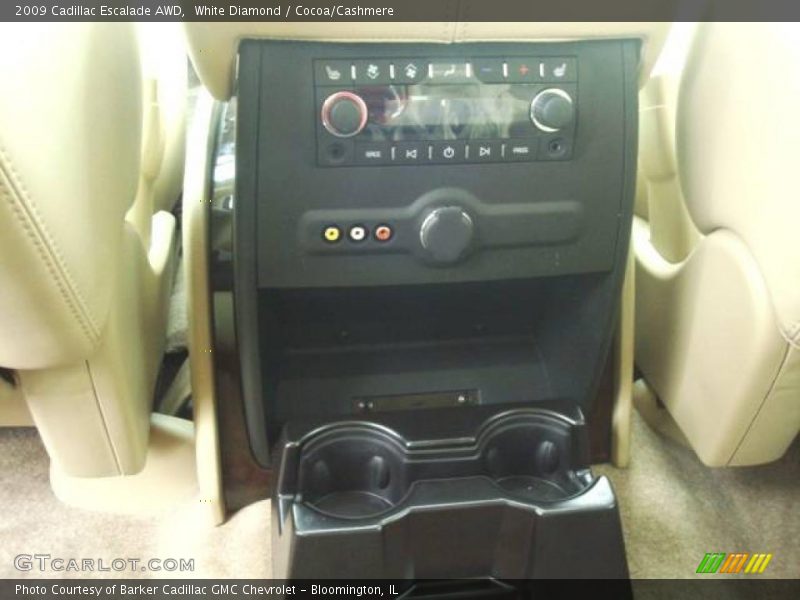 White Diamond / Cocoa/Cashmere 2009 Cadillac Escalade AWD