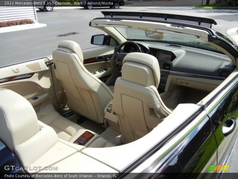 Black / Almond/Mocha 2011 Mercedes-Benz E 350 Cabriolet