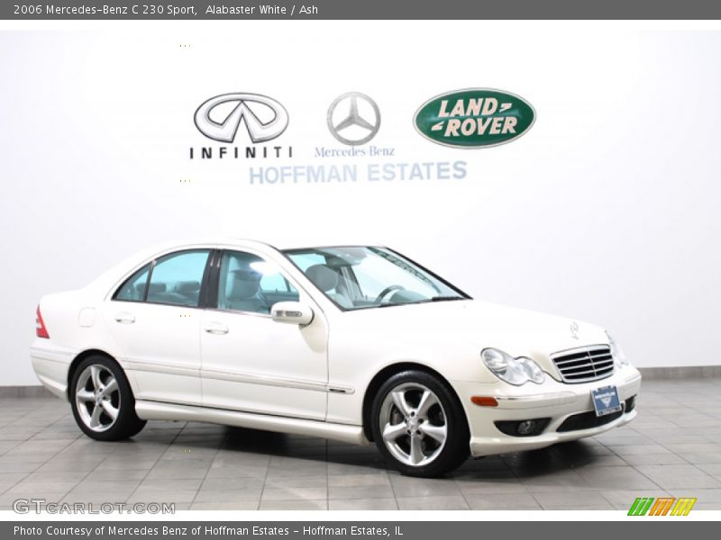 Alabaster White / Ash 2006 Mercedes-Benz C 230 Sport