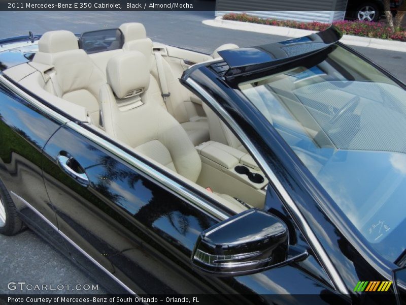 Black / Almond/Mocha 2011 Mercedes-Benz E 350 Cabriolet
