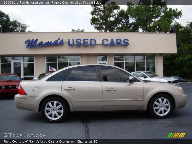 Pueblo Gold Metallic / Pebble Beige 2006 Ford Five Hundred Limited