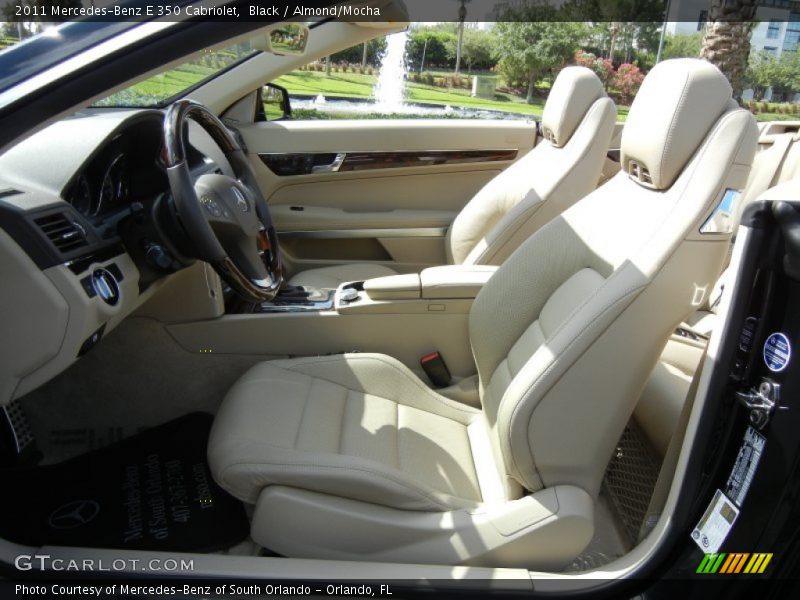 Black / Almond/Mocha 2011 Mercedes-Benz E 350 Cabriolet