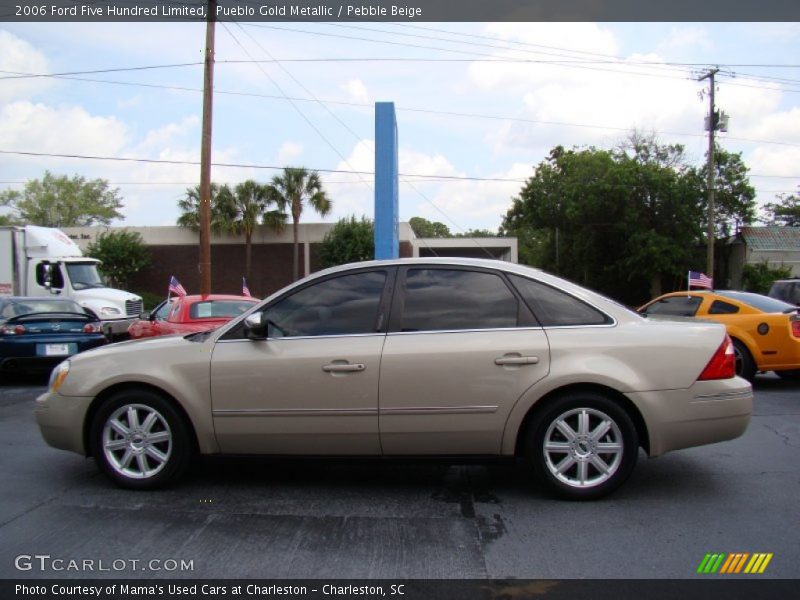 Pueblo Gold Metallic / Pebble Beige 2006 Ford Five Hundred Limited