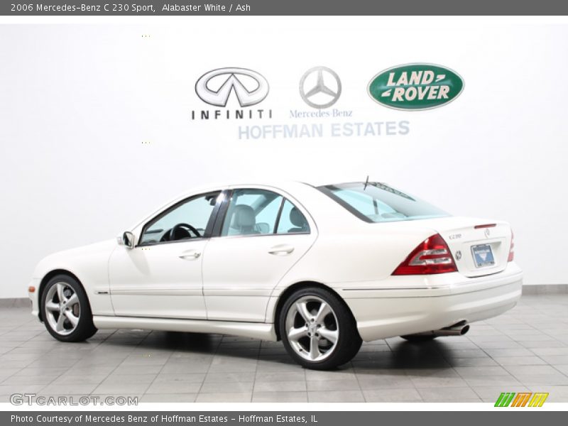 Alabaster White / Ash 2006 Mercedes-Benz C 230 Sport