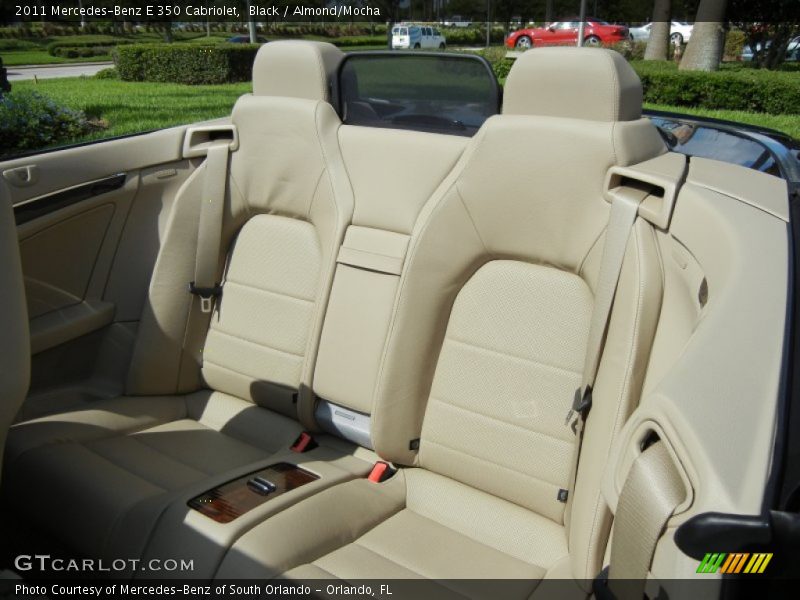 Black / Almond/Mocha 2011 Mercedes-Benz E 350 Cabriolet
