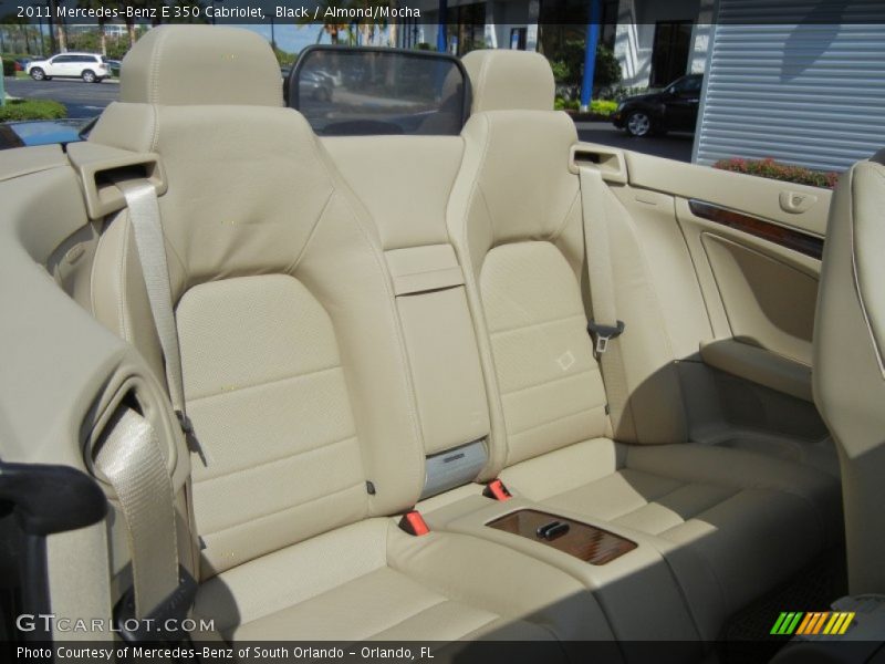 Black / Almond/Mocha 2011 Mercedes-Benz E 350 Cabriolet