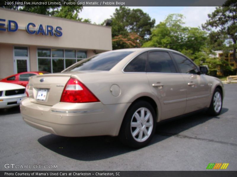 Pueblo Gold Metallic / Pebble Beige 2006 Ford Five Hundred Limited