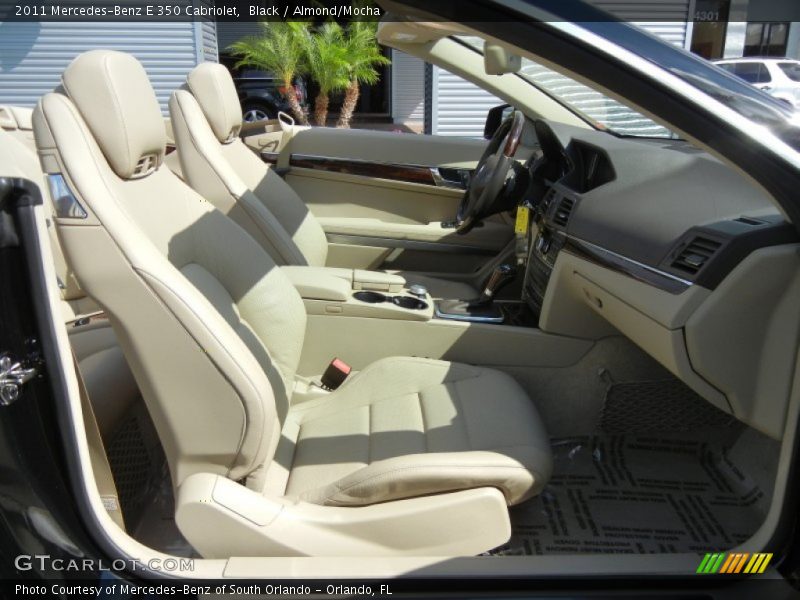 Black / Almond/Mocha 2011 Mercedes-Benz E 350 Cabriolet