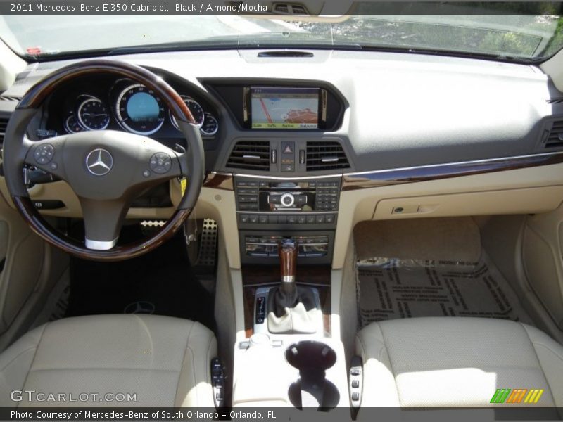 Black / Almond/Mocha 2011 Mercedes-Benz E 350 Cabriolet