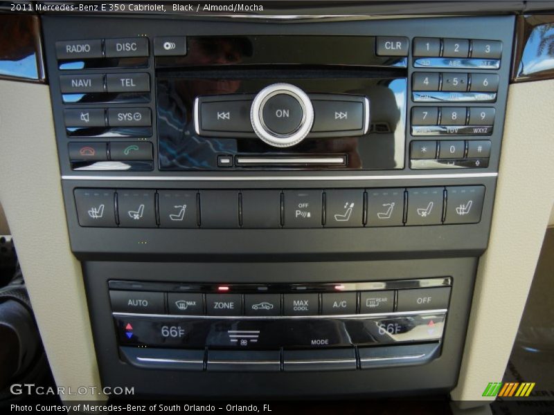 Black / Almond/Mocha 2011 Mercedes-Benz E 350 Cabriolet