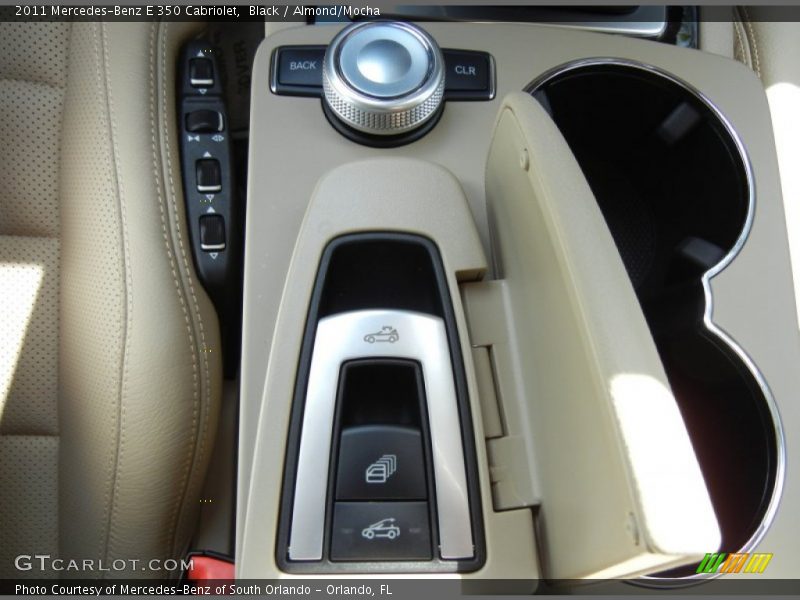Black / Almond/Mocha 2011 Mercedes-Benz E 350 Cabriolet
