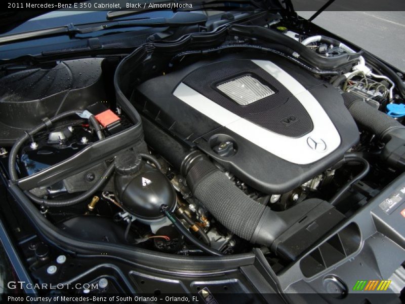 Black / Almond/Mocha 2011 Mercedes-Benz E 350 Cabriolet