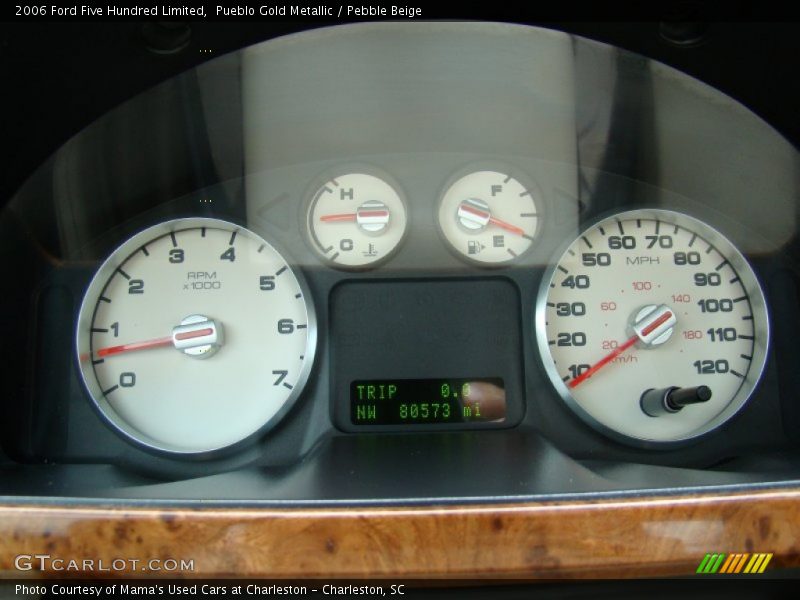 Pueblo Gold Metallic / Pebble Beige 2006 Ford Five Hundred Limited
