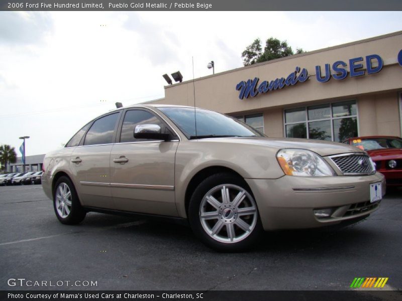 Pueblo Gold Metallic / Pebble Beige 2006 Ford Five Hundred Limited