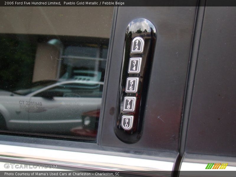 Pueblo Gold Metallic / Pebble Beige 2006 Ford Five Hundred Limited