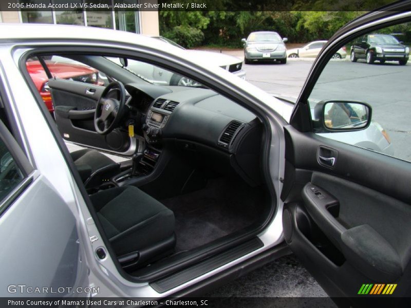 Alabaster Silver Metallic / Black 2006 Honda Accord LX V6 Sedan