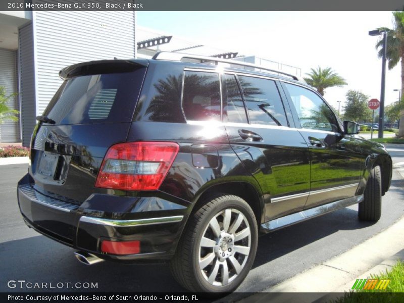 Black / Black 2010 Mercedes-Benz GLK 350