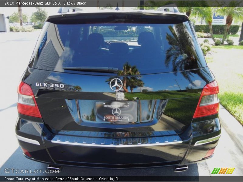 Black / Black 2010 Mercedes-Benz GLK 350