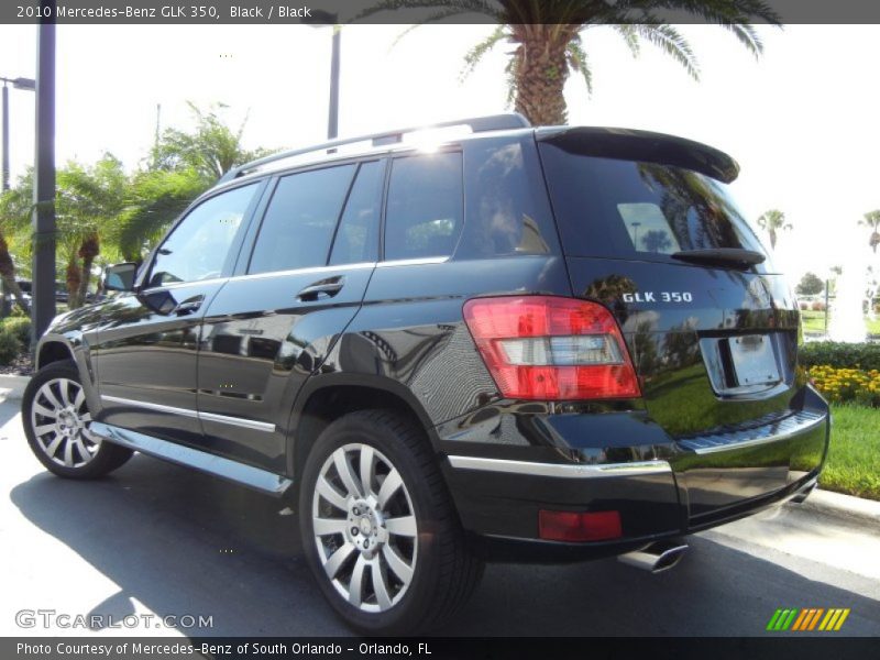 Black / Black 2010 Mercedes-Benz GLK 350