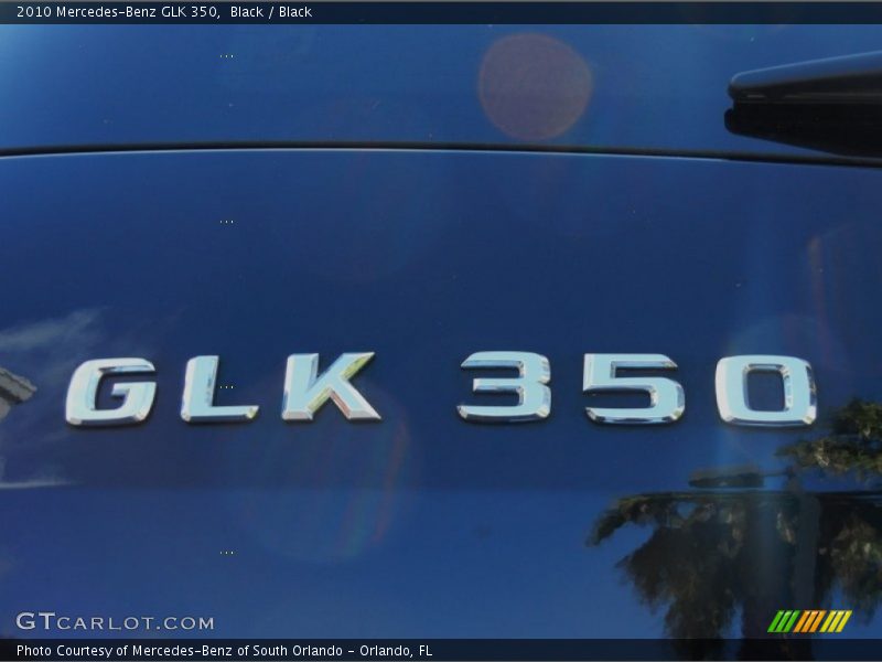 Black / Black 2010 Mercedes-Benz GLK 350