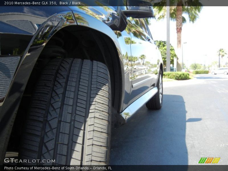 Black / Black 2010 Mercedes-Benz GLK 350