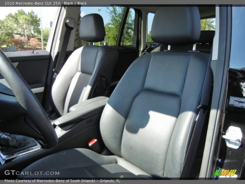 Black / Black 2010 Mercedes-Benz GLK 350