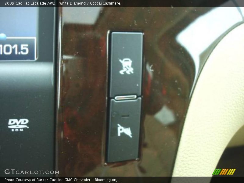 White Diamond / Cocoa/Cashmere 2009 Cadillac Escalade AWD