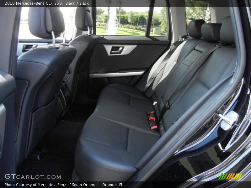 Black / Black 2010 Mercedes-Benz GLK 350