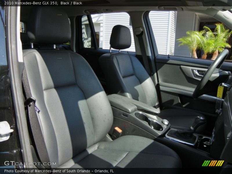 Black / Black 2010 Mercedes-Benz GLK 350