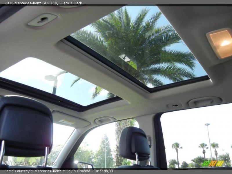 Black / Black 2010 Mercedes-Benz GLK 350