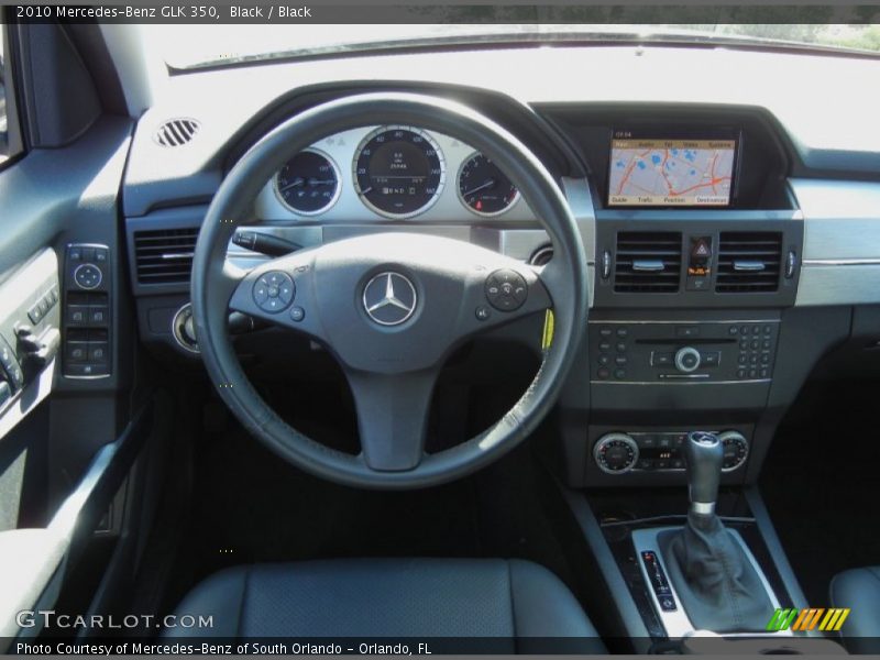 Black / Black 2010 Mercedes-Benz GLK 350