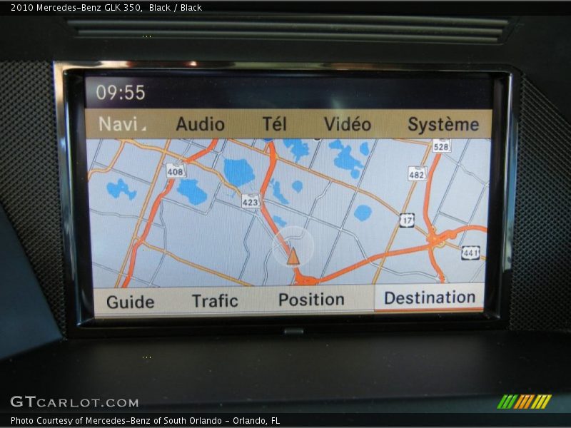 Black / Black 2010 Mercedes-Benz GLK 350