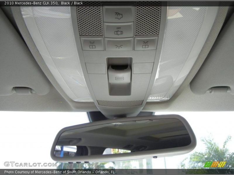 Black / Black 2010 Mercedes-Benz GLK 350