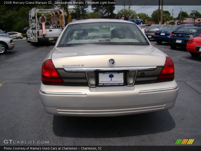 Smokestone Metallic / Medium Light Stone 2008 Mercury Grand Marquis GS