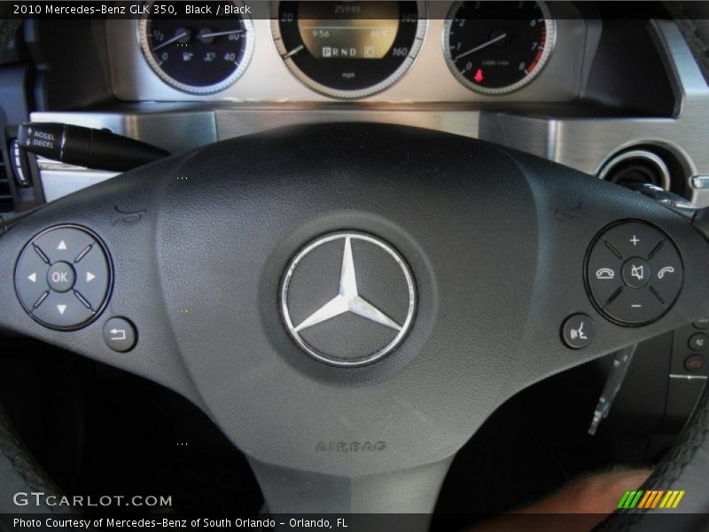 Black / Black 2010 Mercedes-Benz GLK 350