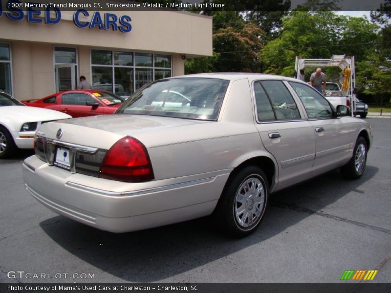 Smokestone Metallic / Medium Light Stone 2008 Mercury Grand Marquis GS